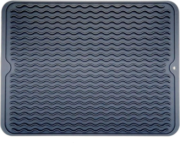 Large Kitchen Silicone Dish Mats Heat Resistant Dry Mats 16 X 12 Inch