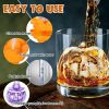 1pc Halloween Spoof Pumpkin Ice Tray 4 Grids Silicone Ice Tray Easy Release Mold Smile Face Wizard Hat Pumpkin Ice Mold