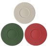 Non-slip Silicone Dining Table Placemat Kitchen Accessories Mat Cup Bar Drink Coffee Mug Pads, Heat Insulation Coasters